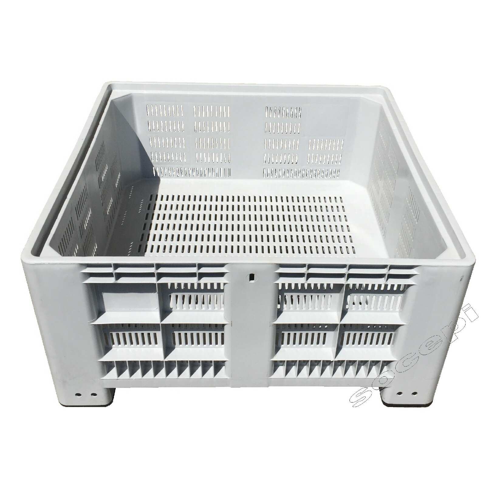 BINS cassoni in plastica per la raccolta olive meloni misura 113x113x58 cm