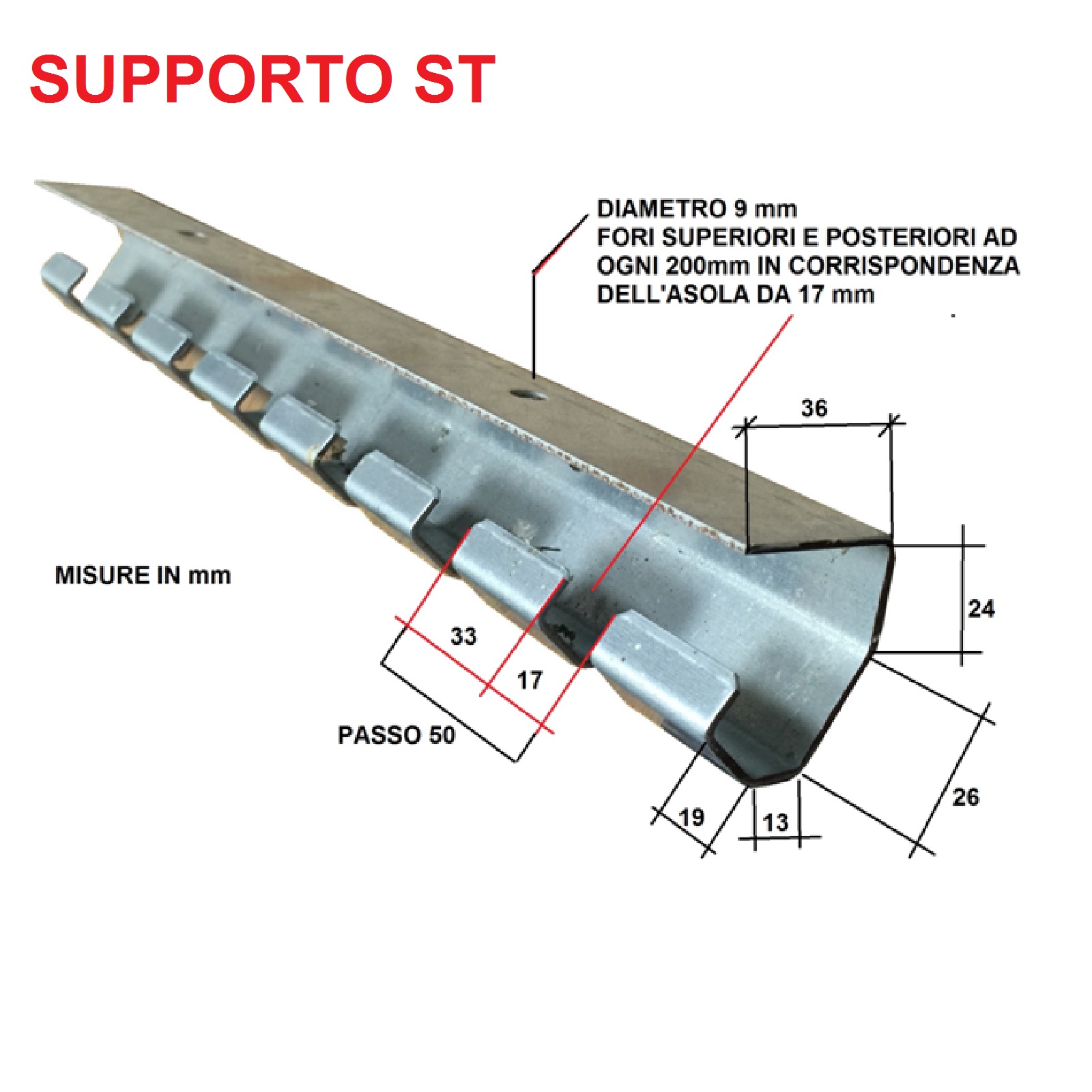 Acquista online n. 4 Ganci per tenda a vetro senza forare colore Marrone a  € 4,00