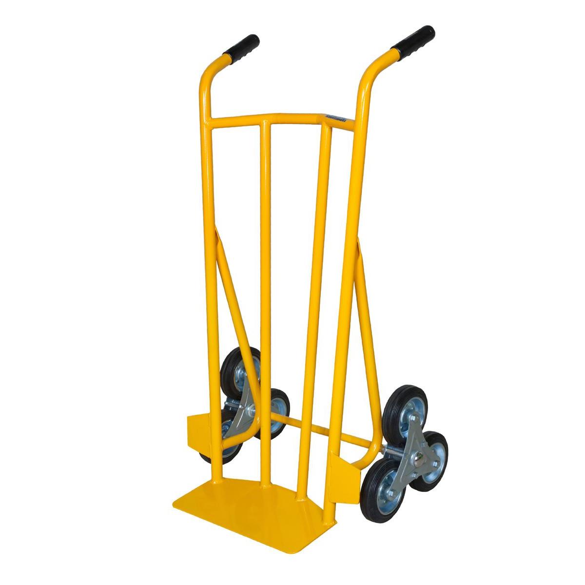 Carrello Montascale MASKO 200 Kg - Trasporto Sacchi E Pacchi, Ruote A Stella, Rosso - Foto 5