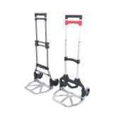 Carrello pieghevole in alluminio e acciaio portapacchi