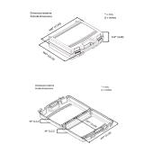 schema dimensioni valigetta in plastica