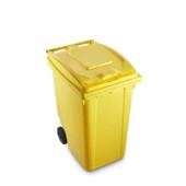 Bidoni raccolta differenziata rifiuti 360 litri giallo