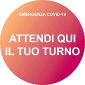 attendi qui il tuo turno