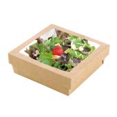 scatola per alimenti con insalata