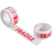 nastro adesivo con scritta fragile