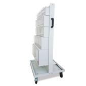 Carrello in metallo CB30 per cassettiere Crystal Box