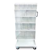 Carrello in metallo CB30 per cassettiere Crystal Box