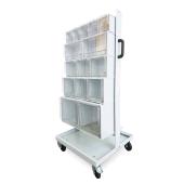 Carrello in metallo CB30 per cassettiere Crystal Box