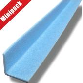 Minipack Profilo protettivo in espanso Blu a forma di L