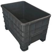 bins cassoni plastica 300 l nero