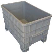 bins cassoni plastica 300 l grigio