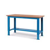 banco-lavoro-regolabile-piano-legno-150cm blu