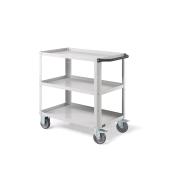 Carrello con Ruote Clever Small con ripiano aggiuntivo e ruote antitraccia