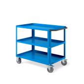 carrello-clever-large-con-piano-in-acciaio-aggiuntivo-blu-ruote-antiscivolo