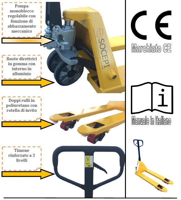 Transpallet Manuale