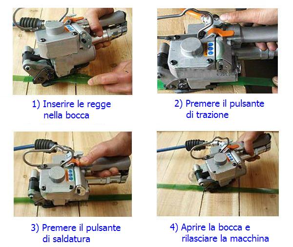 reggiatrice pneumatica