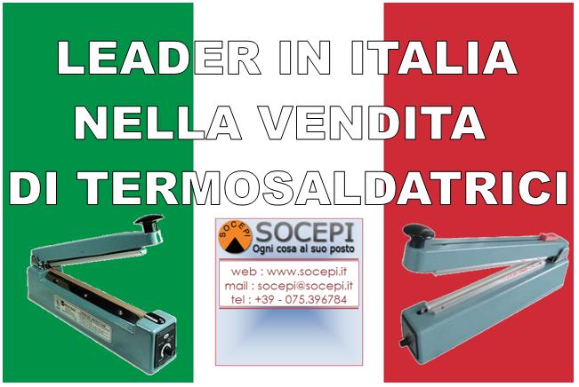 socepi leader in Italia nella vendita di termosaldatrici