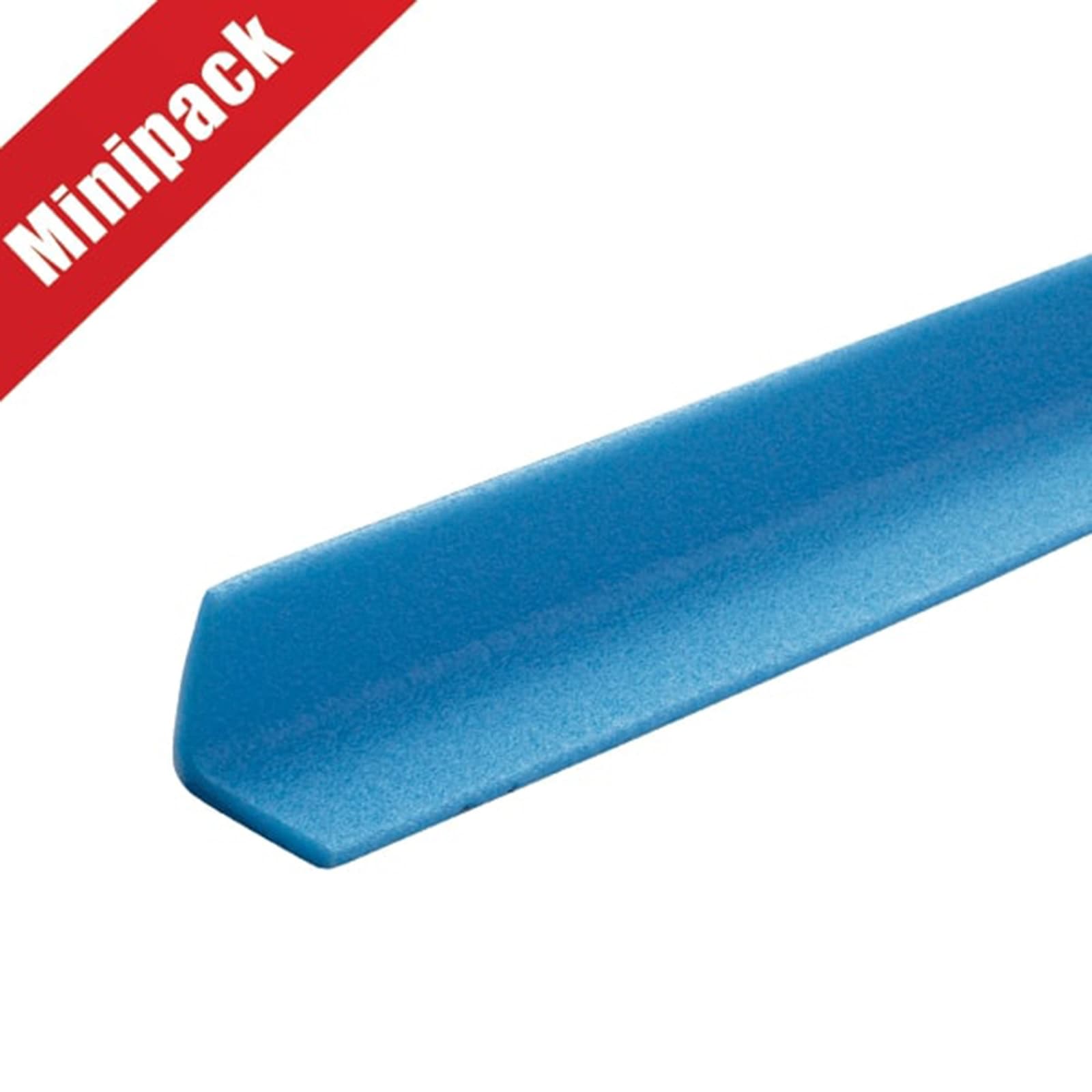 Minipack Profilo protettivo in espanso Blu a forma di L