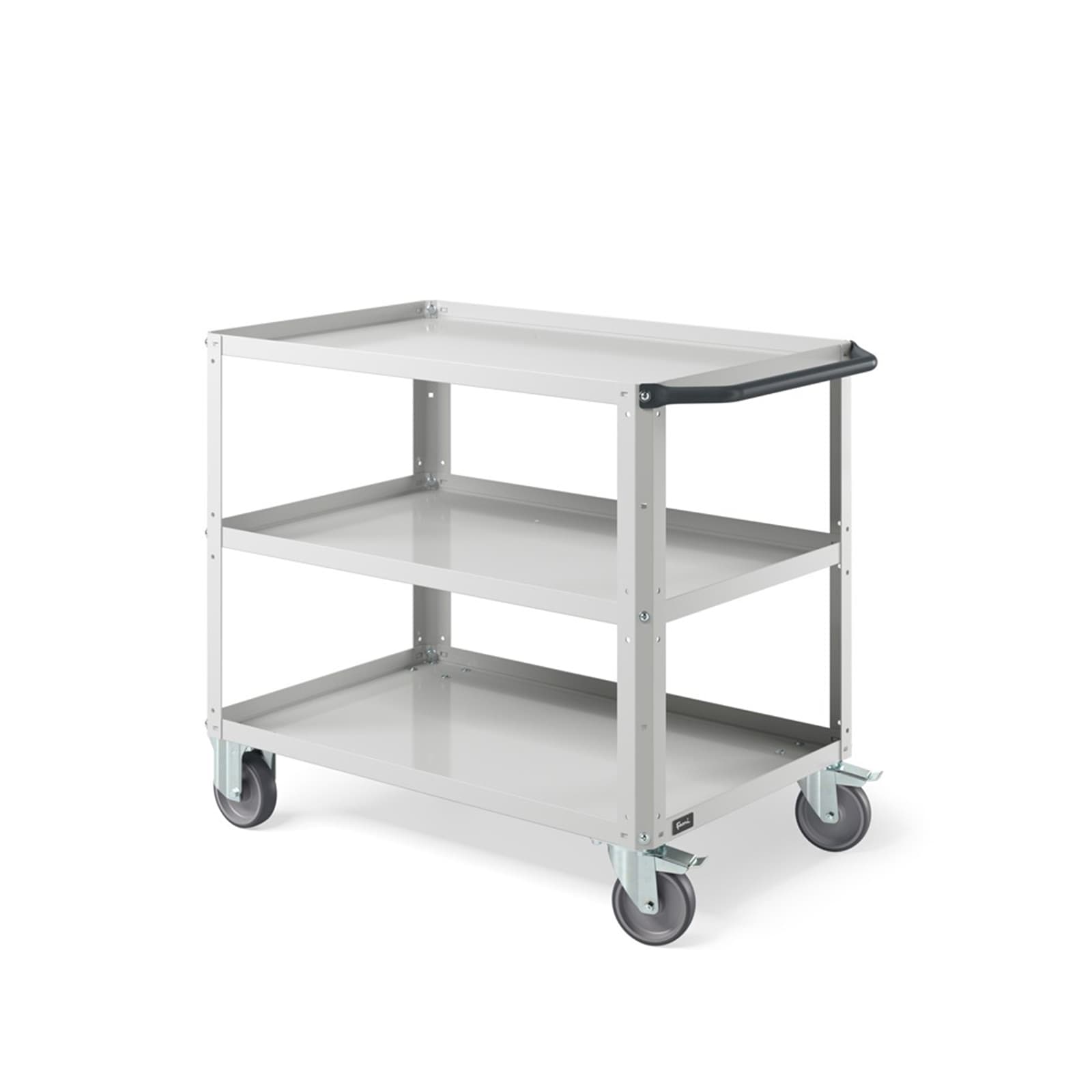 carrello-clever-large-con-piano-in-acciaio-aggiuntivo-grigio-ruote-antiscivolo